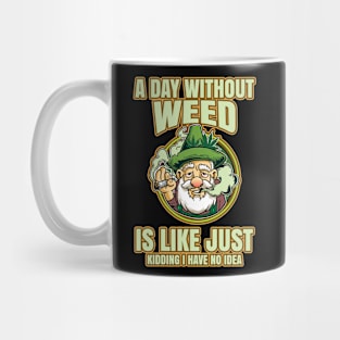 A Day Without Weed Is Like Cannabis Weed Smoking Mug